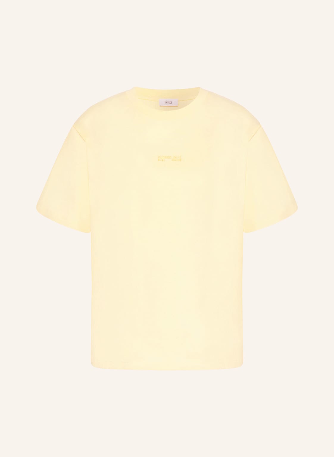 Image of Closed T-Shirt gelb