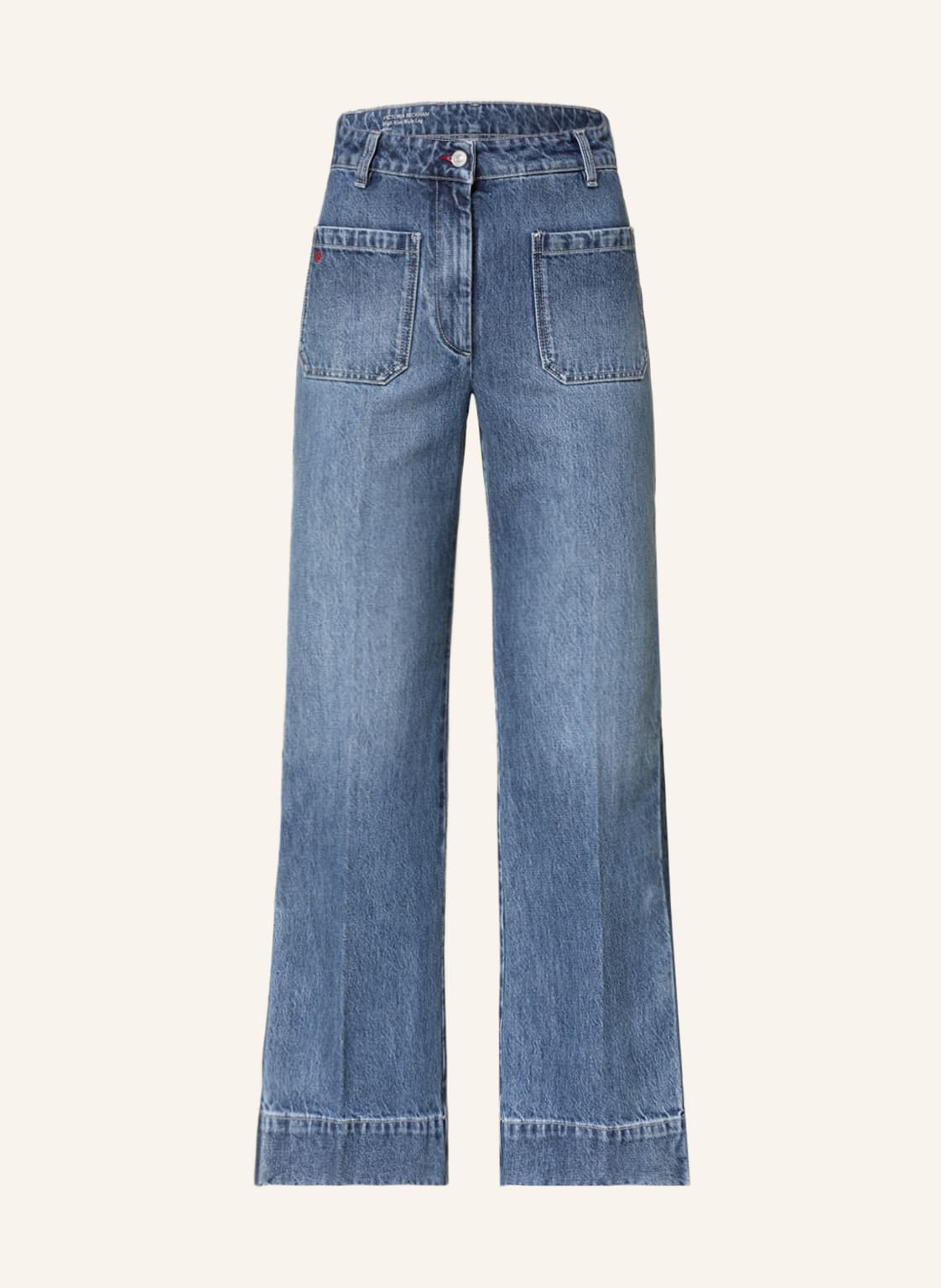 Image of Victoriabeckham Flared Jeans Alina blau