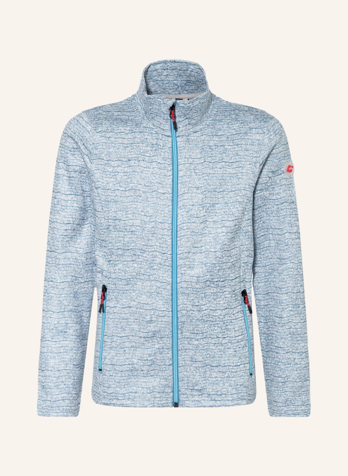 Image of Killtec Strick-Fleecejacke Kos 201 blau