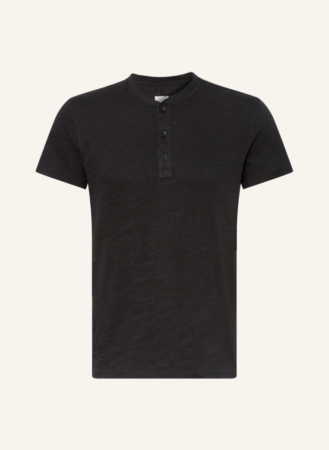 Image of Rag & Bone Strick-Poloshirt schwarz