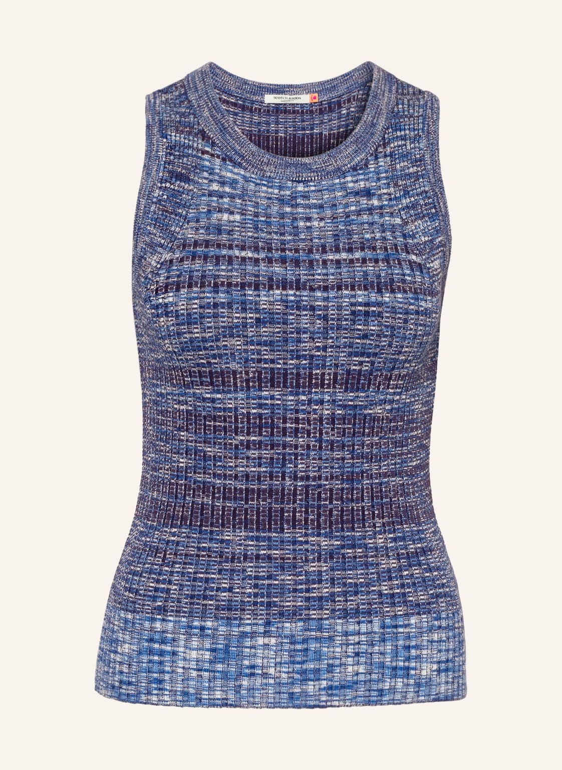 Image of Scotch & Soda Stricktop blau