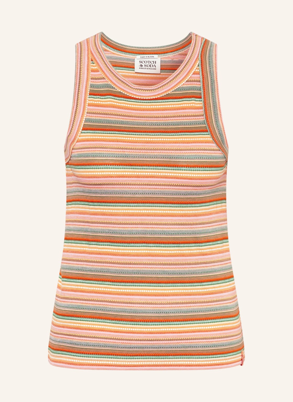 Image of Scotch & Soda Stricktop rosa