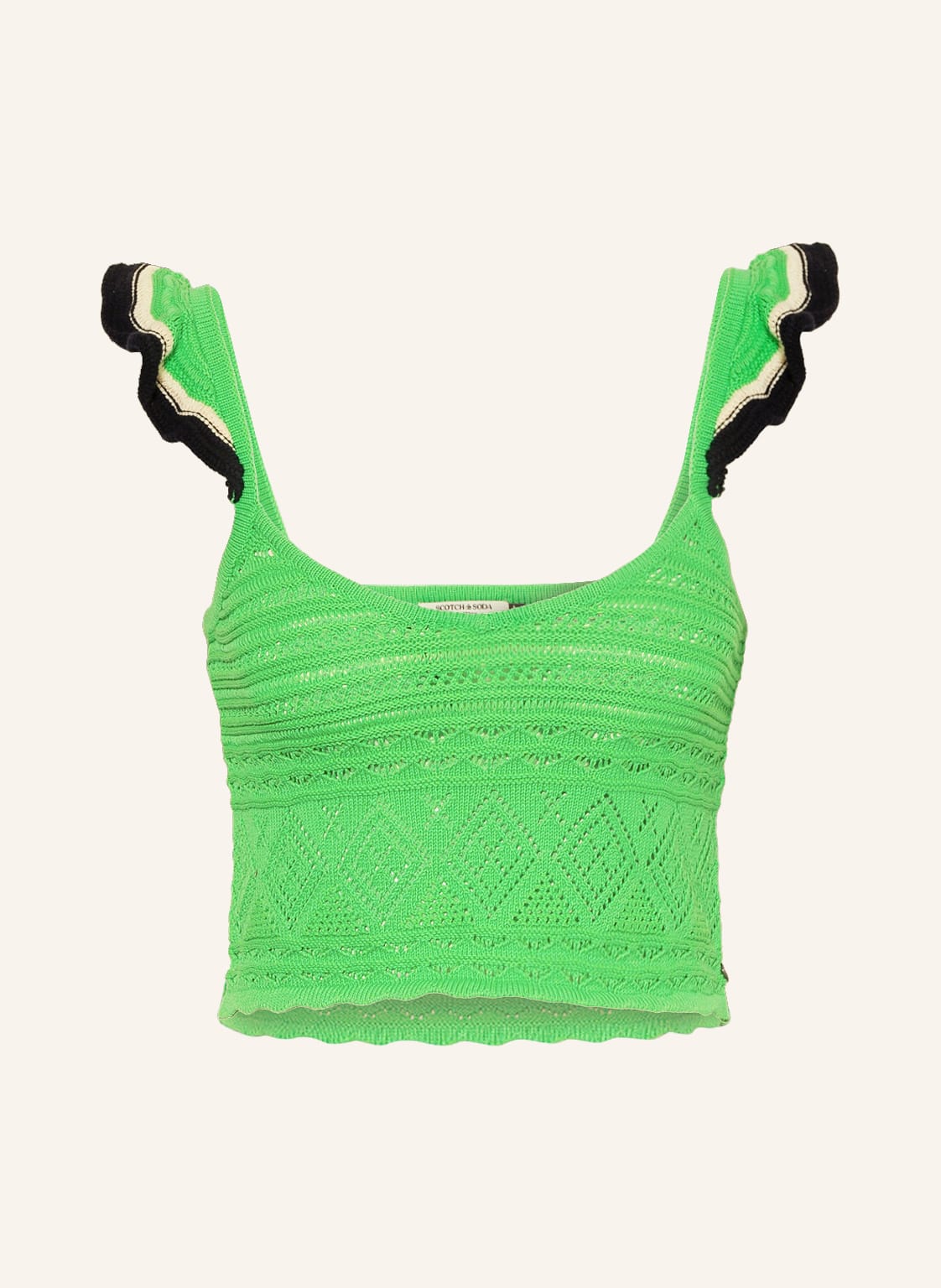 Image of Scotch & Soda Stricktop gruen