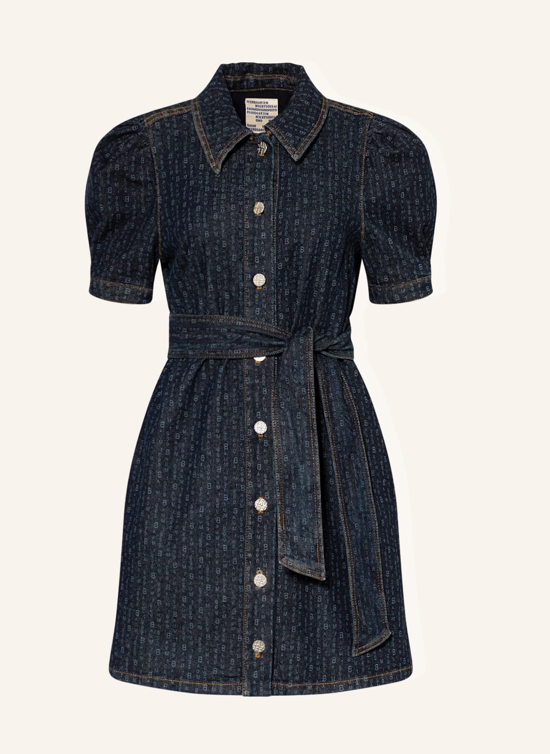Image of Baum Und Pferdgarten Jeanskleid Adonna blau
