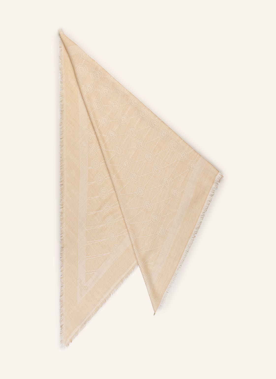 Image of Aigner Dreieckstuch Triangle beige