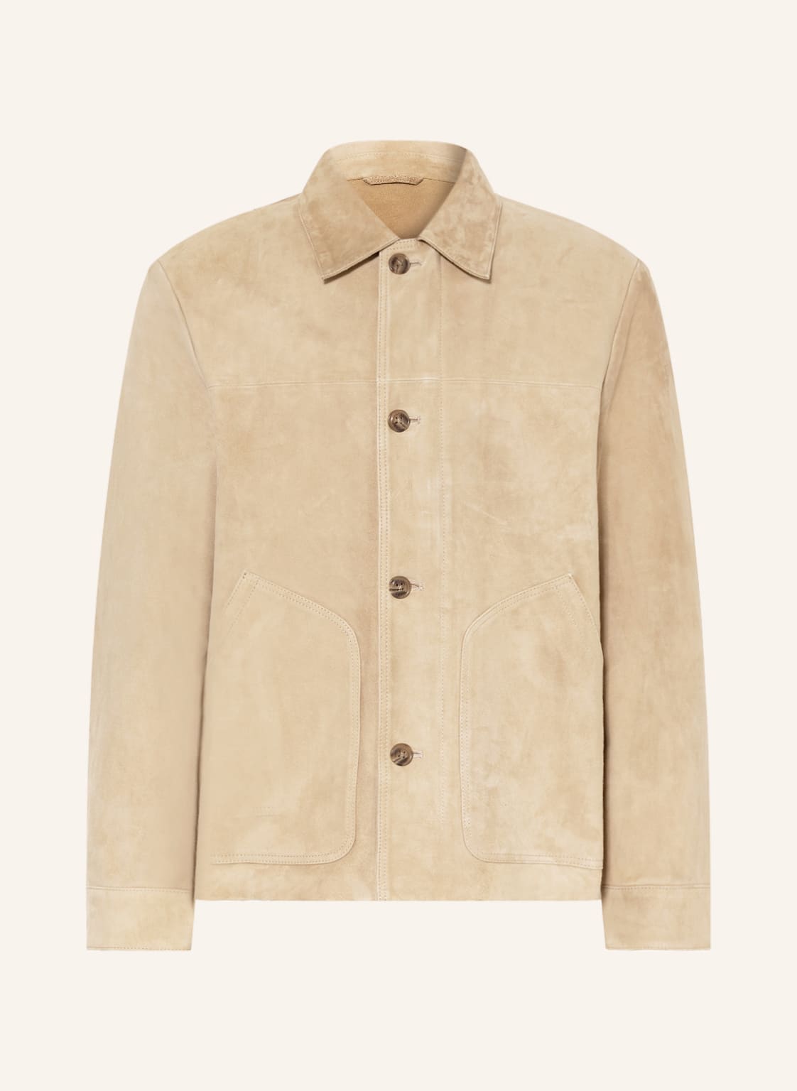 Image of Closed Lederjacke beige