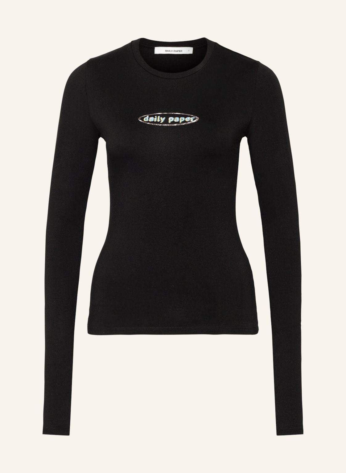Image of Daily Paper Longsleeve Hoheen schwarz