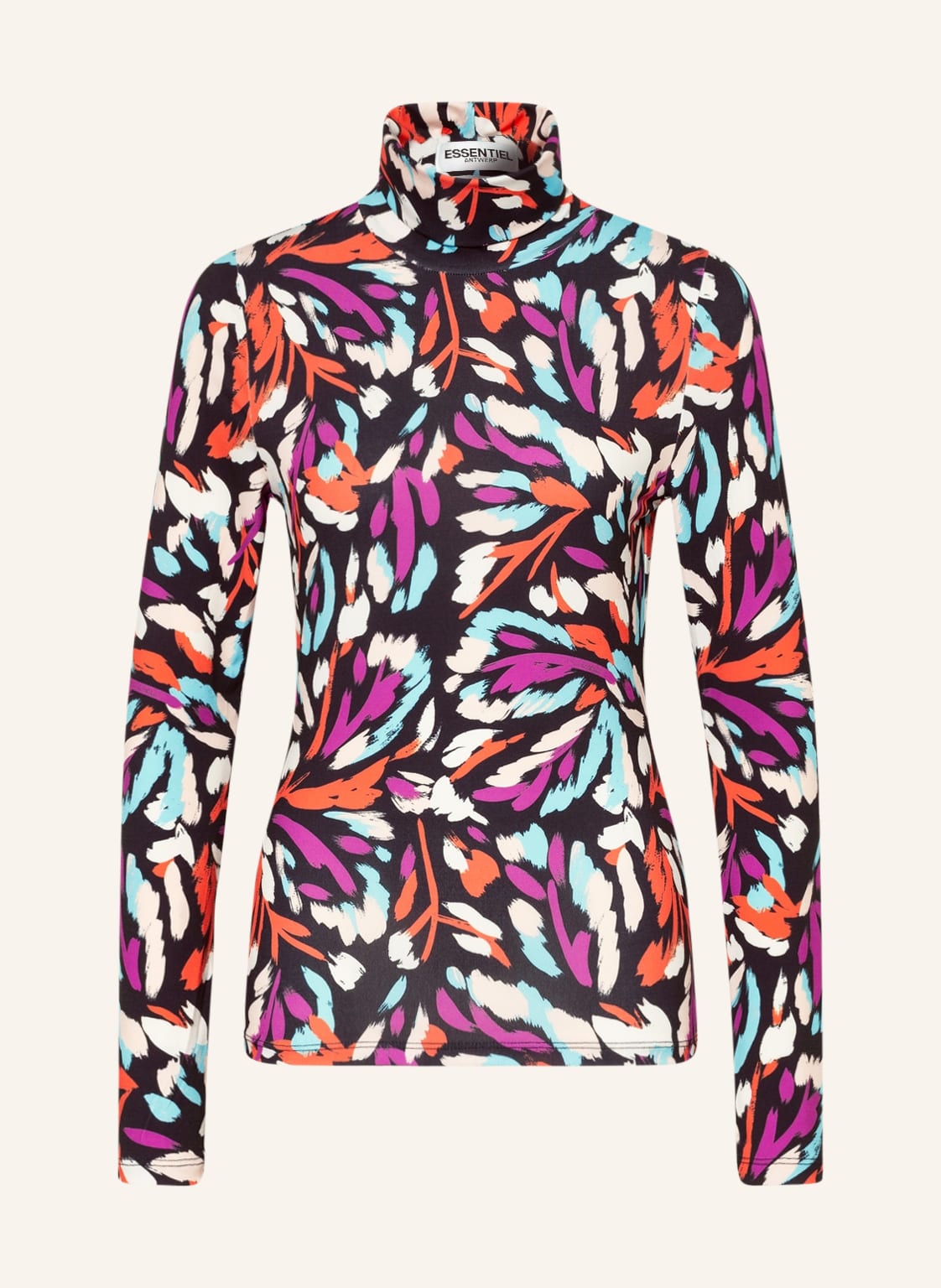 Image of Essentiel Antwerp Rollkragenshirt Coehlo schwarz