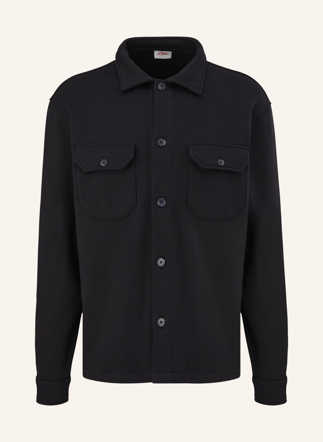 Image of S.Oliver Red Overshirt grau