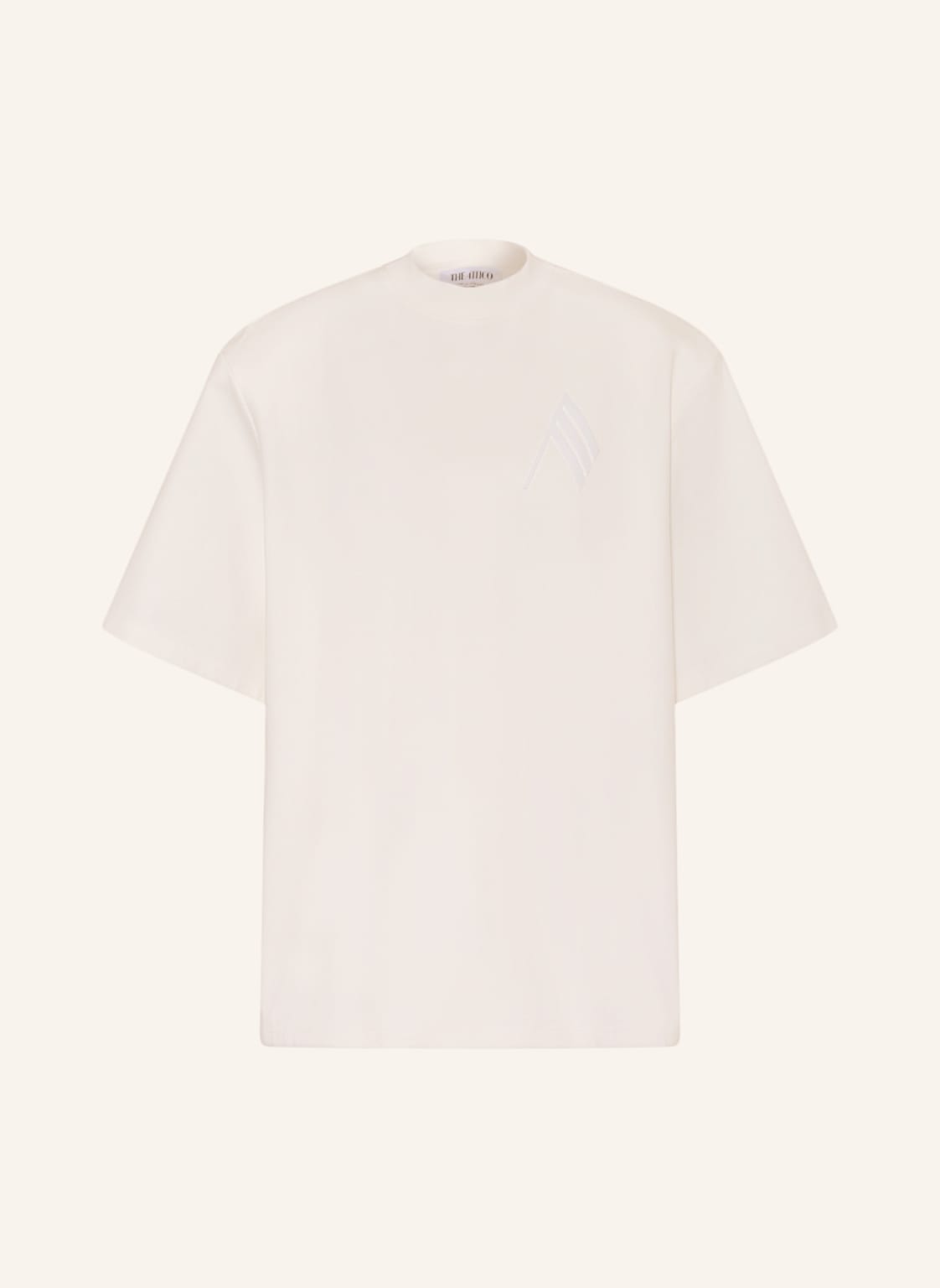 Image of The Attico Oversized-Shirt Kilie weiss