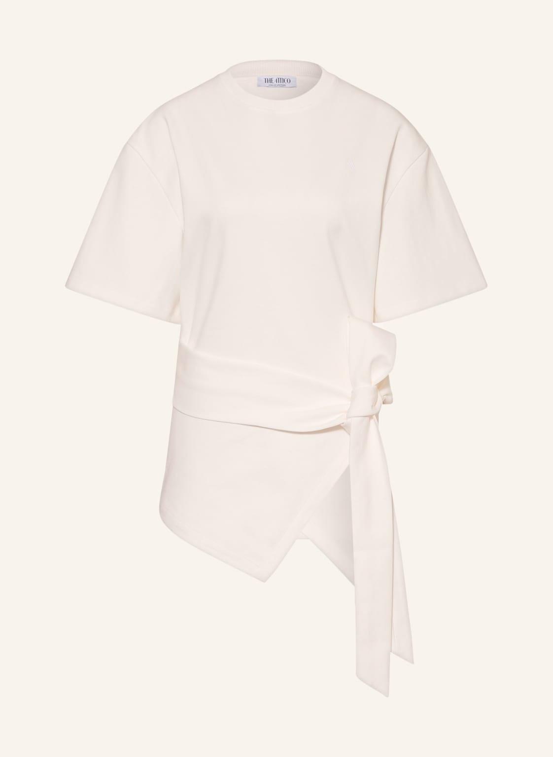 Image of The Attico T-Shirt Mabel weiss