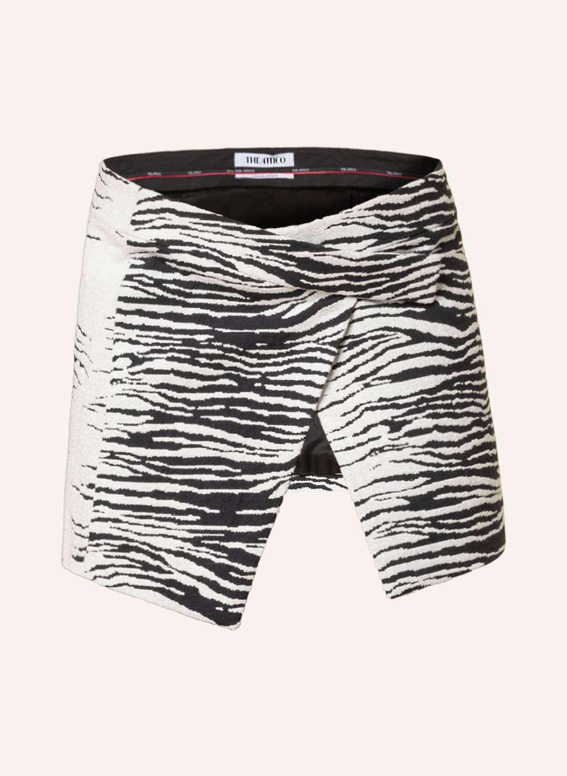 Image of The Attico Rock Cloe In Wickeloptik weiss