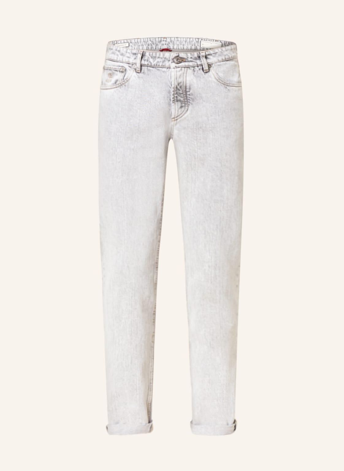 Image of Brunello Cucinelli Jeans Traditional Fit grau