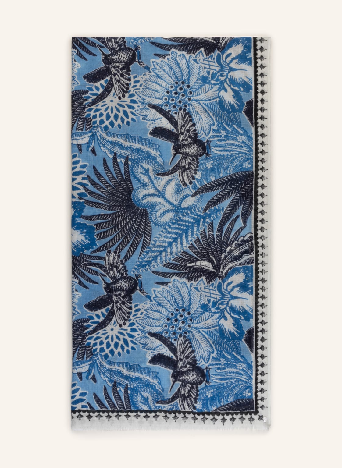 Image of Friendly Hunting Cashmere-Schal blau