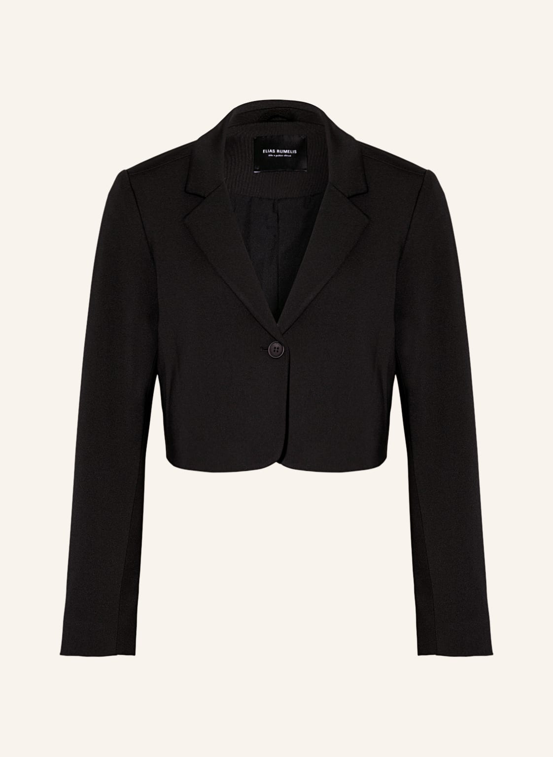 Image of Er Elias Rumelis Cropped-Blazer Er Yosefa schwarz