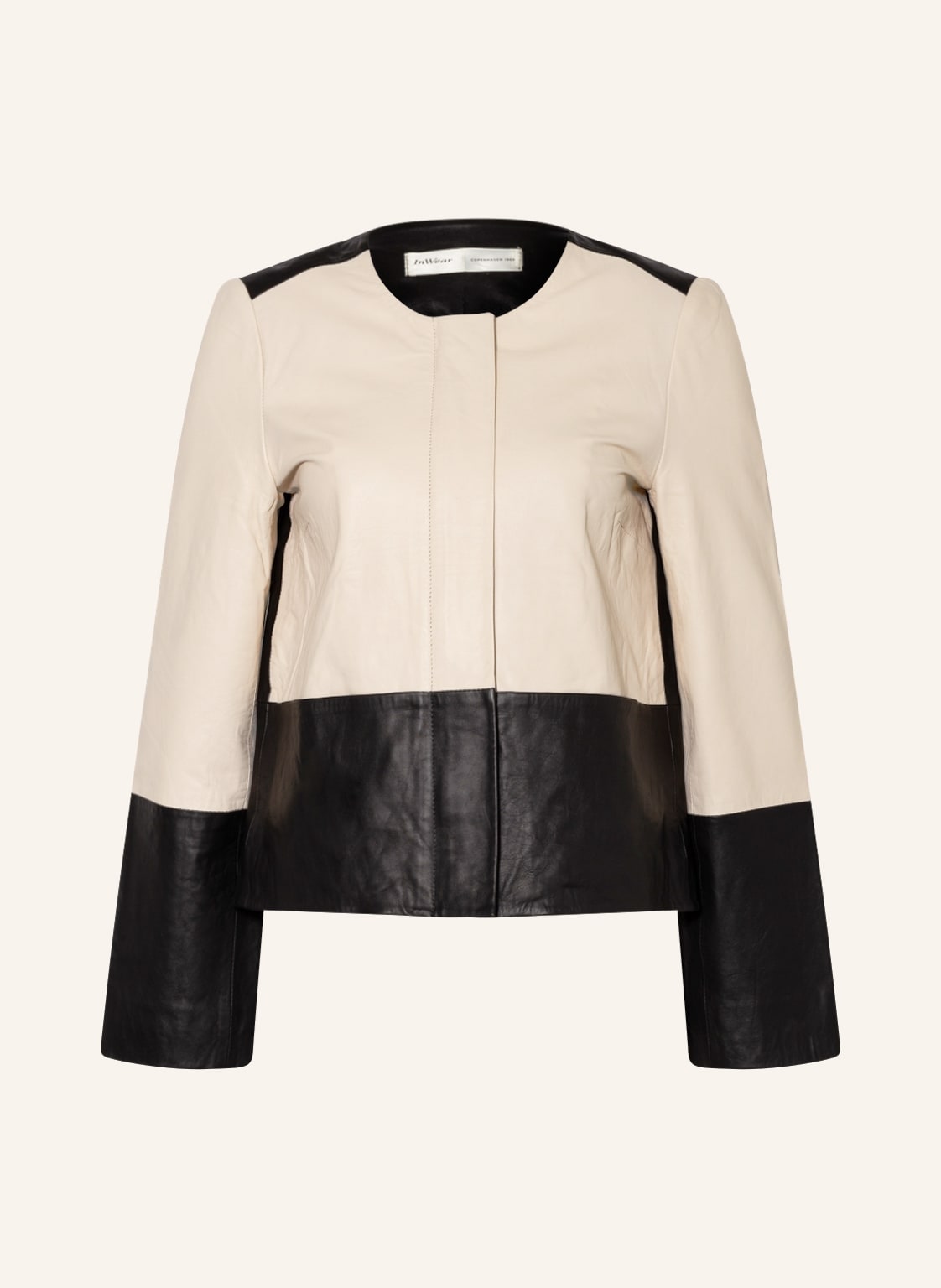 Image of Inwear Lederjacke Nylaiw weiss