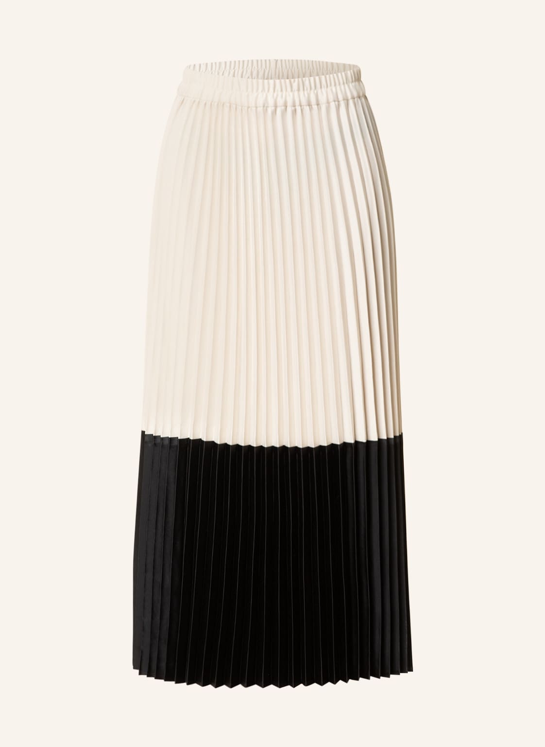 Image of Inwear Plisseerock Zilkyiw weiss