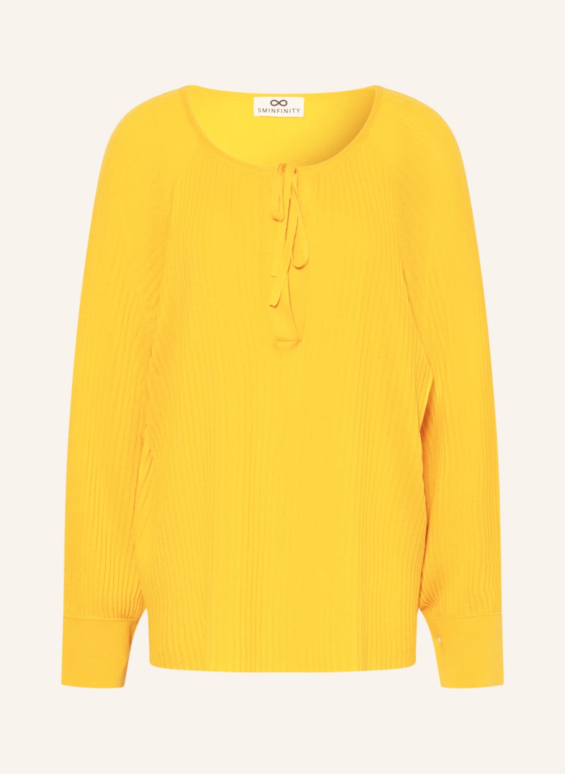 Image of Sminfinity Strickshirt Mit Seide gelb