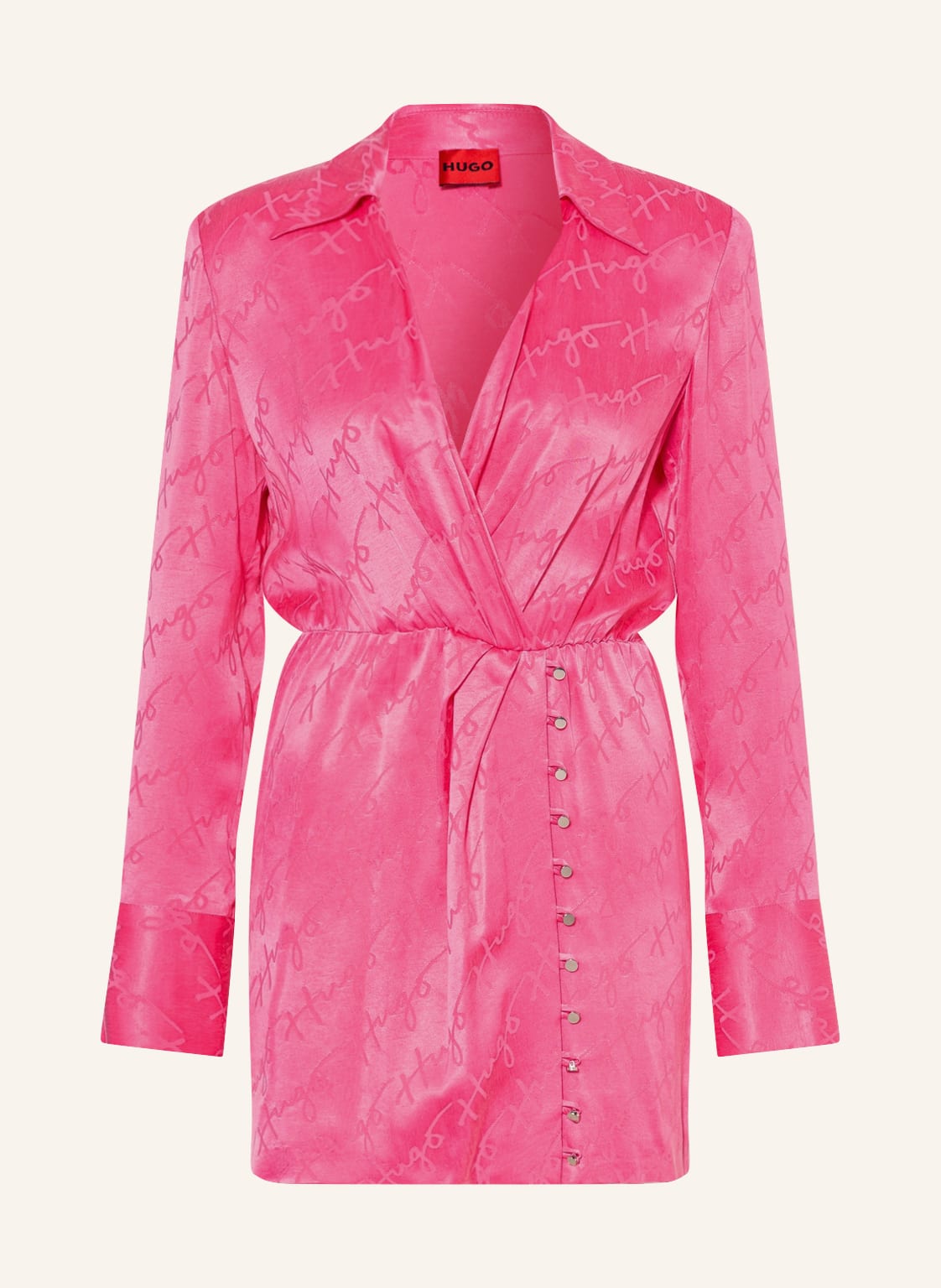 Image of Hugo Kleid Kamaike pink