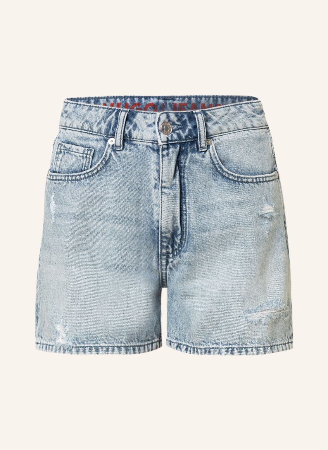 Image of Hugo Jeansshorts Ganetta blau