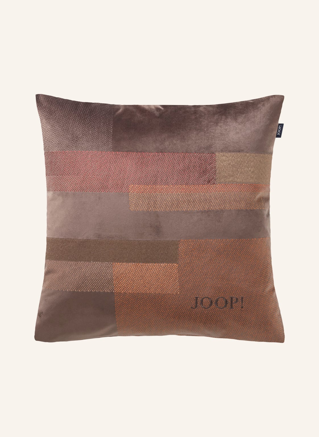 Image of Joop! Samt-Dekokissenhülle Joop! Dimension rot