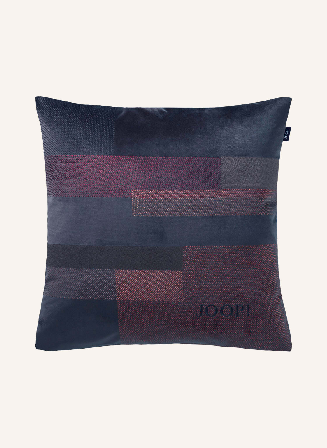 Image of Joop! Samt-Dekokissenhülle Joop! Dimension violett