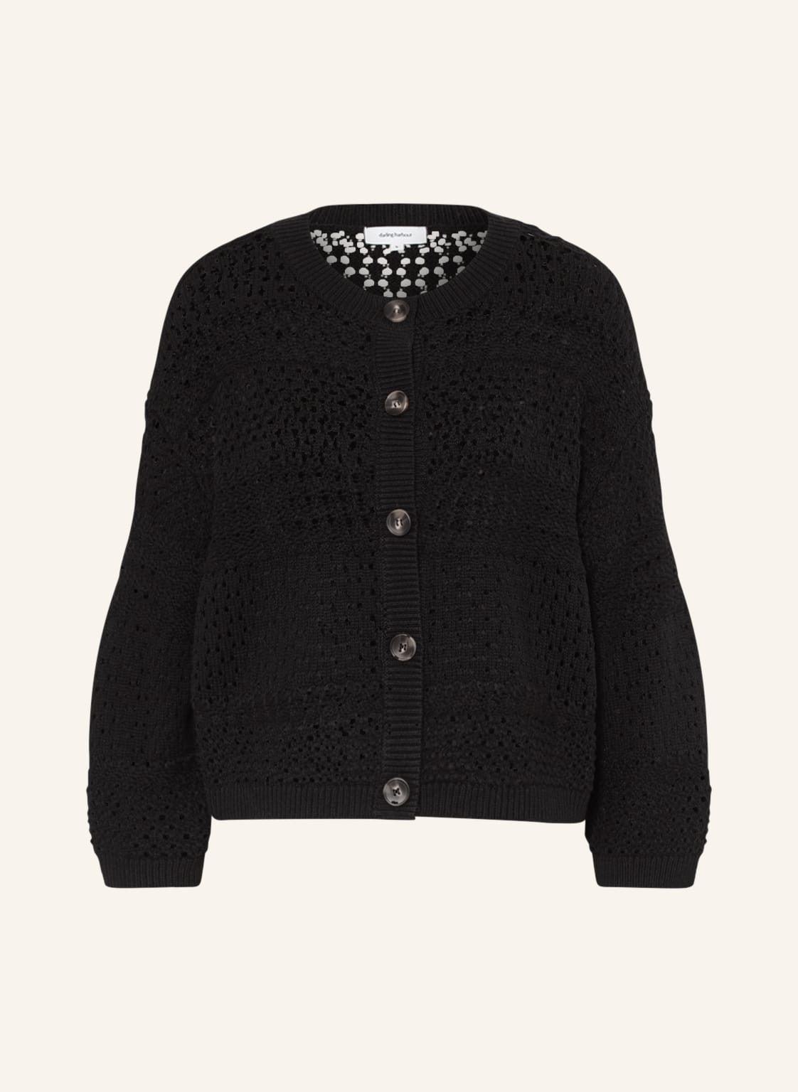 Image of Darling Harbour Strickjacke schwarz