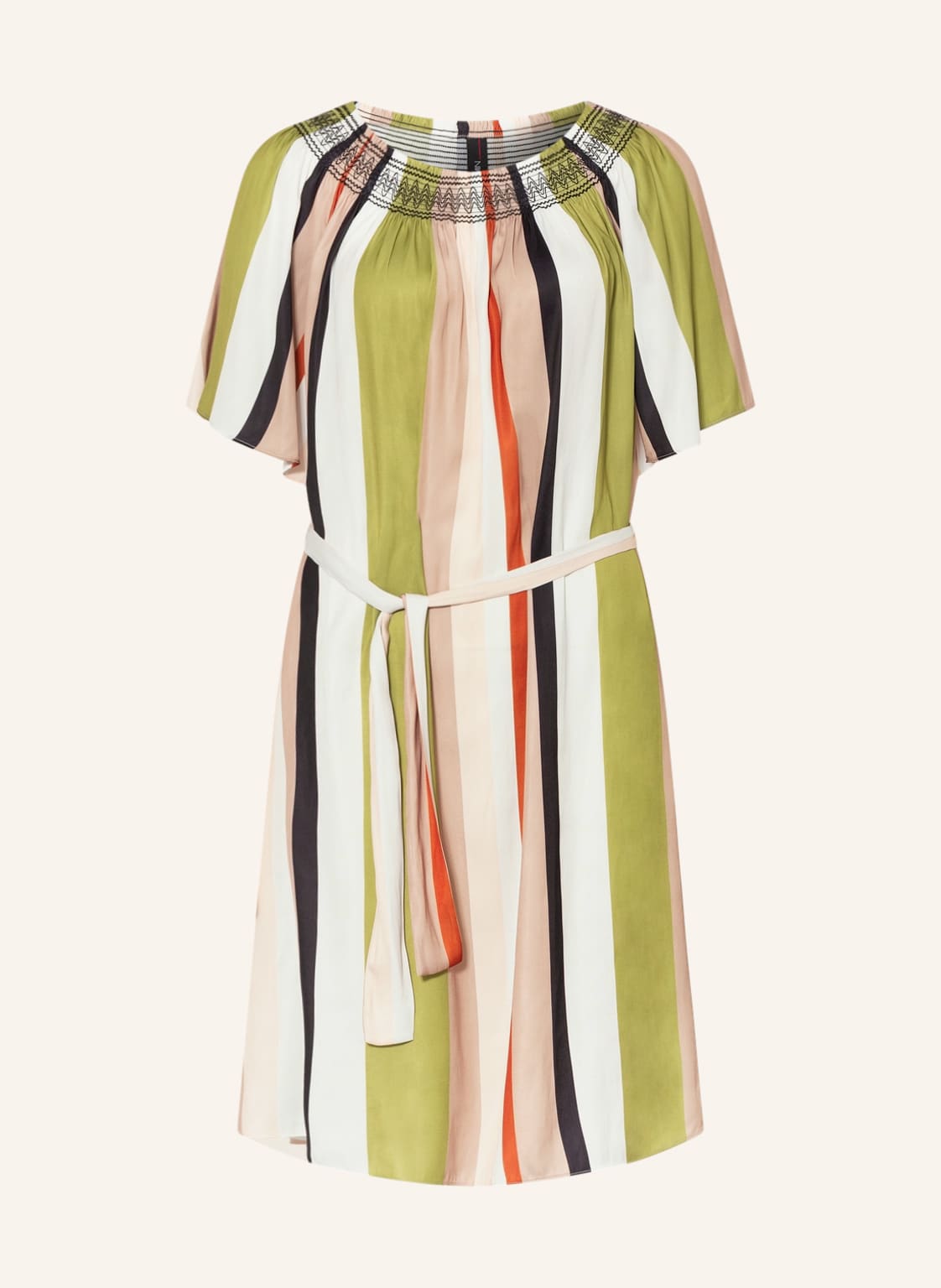 Image of Marc Cain Off-Shoulder-Kleid gruen