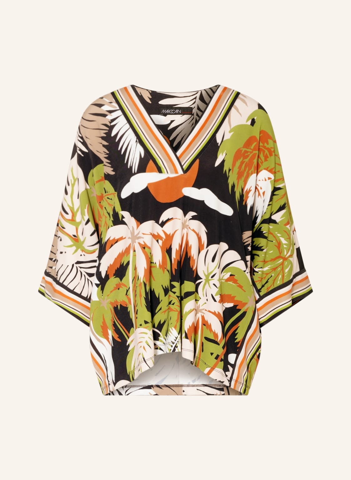 Image of Marc Cain Blusenshirt Mit 3/4-Arm schwarz