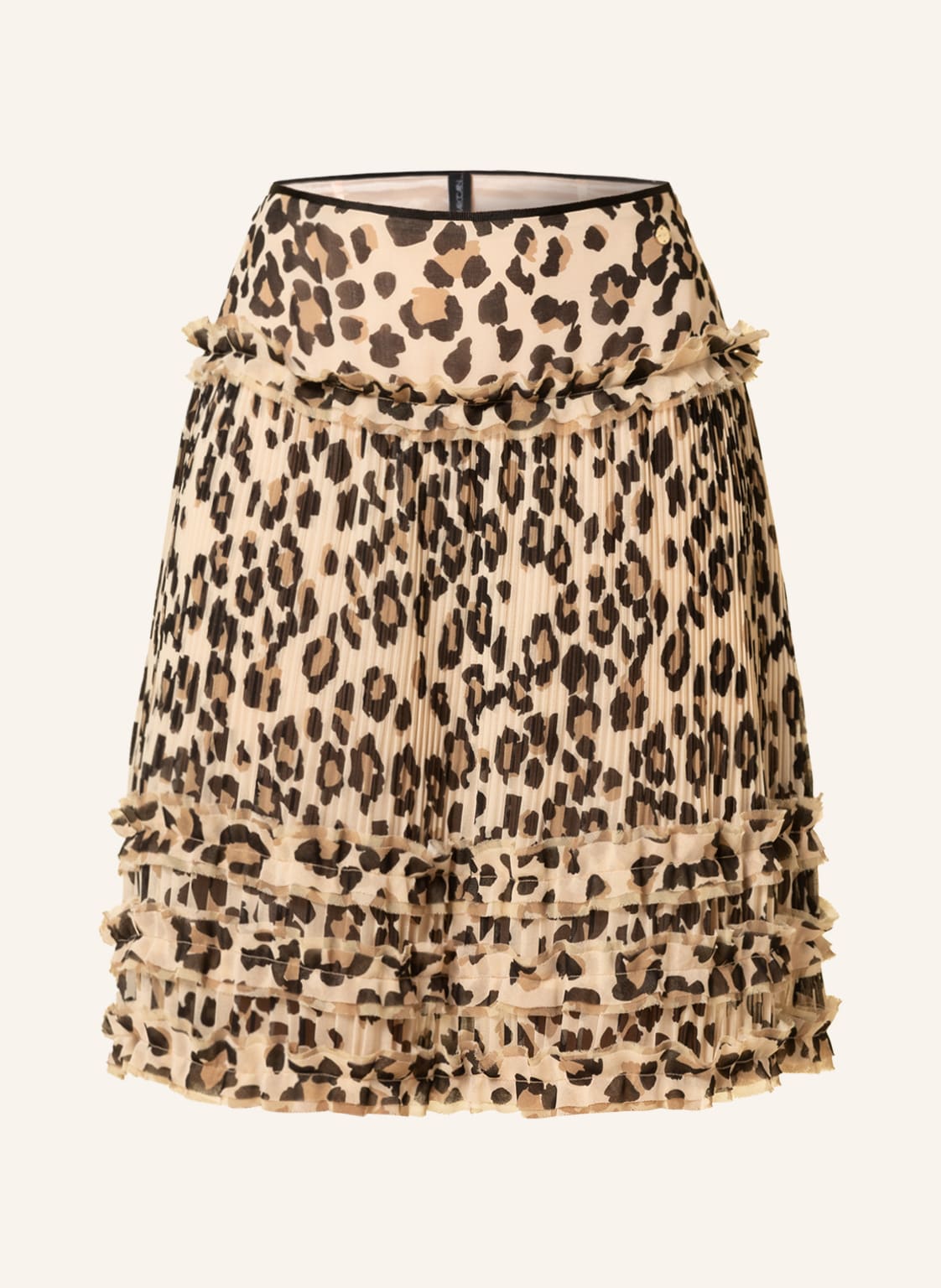 Image of Marc Cain Plisseerock beige