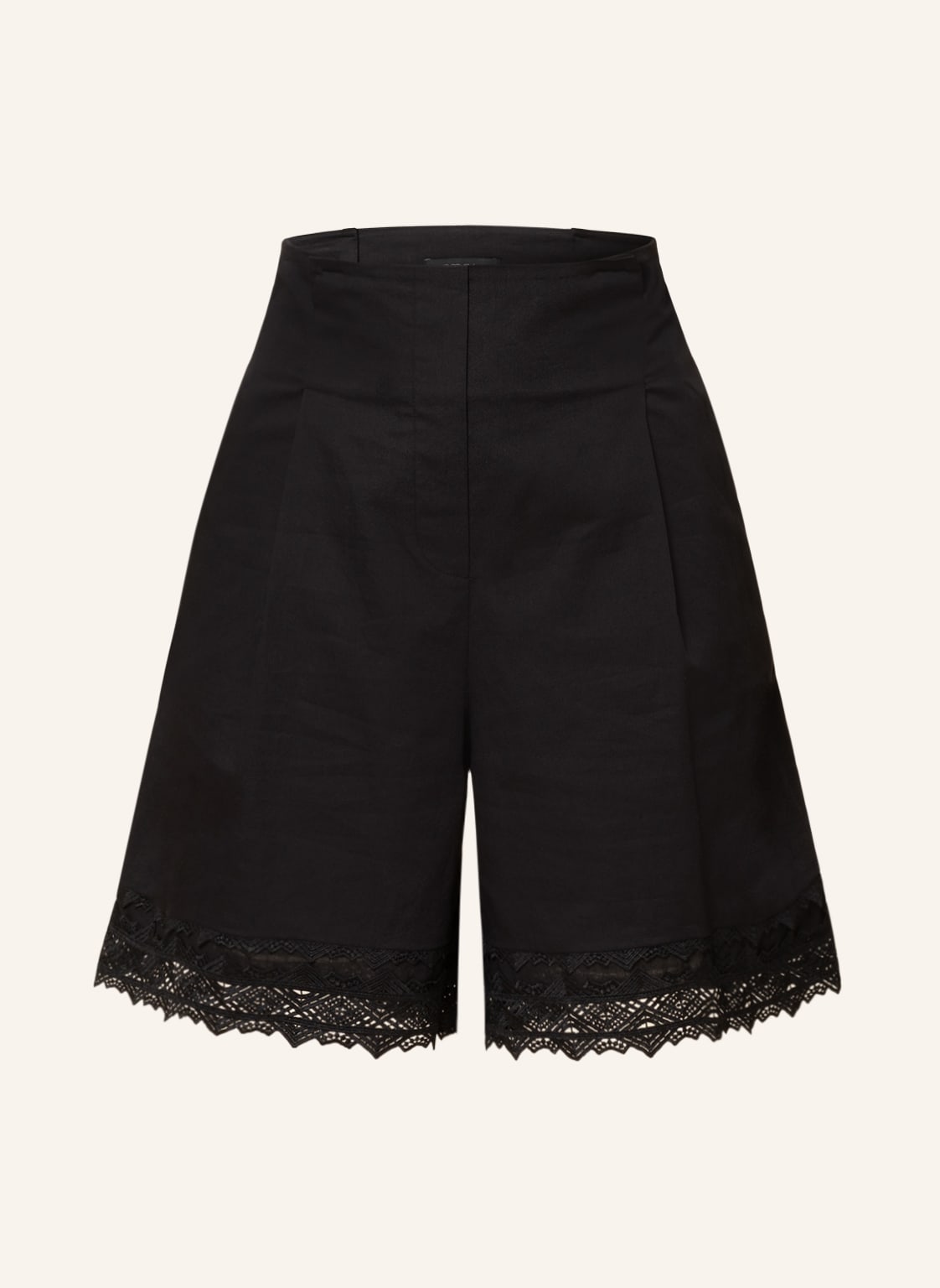 Image of Marc Cain Shorts Mit Spitze schwarz