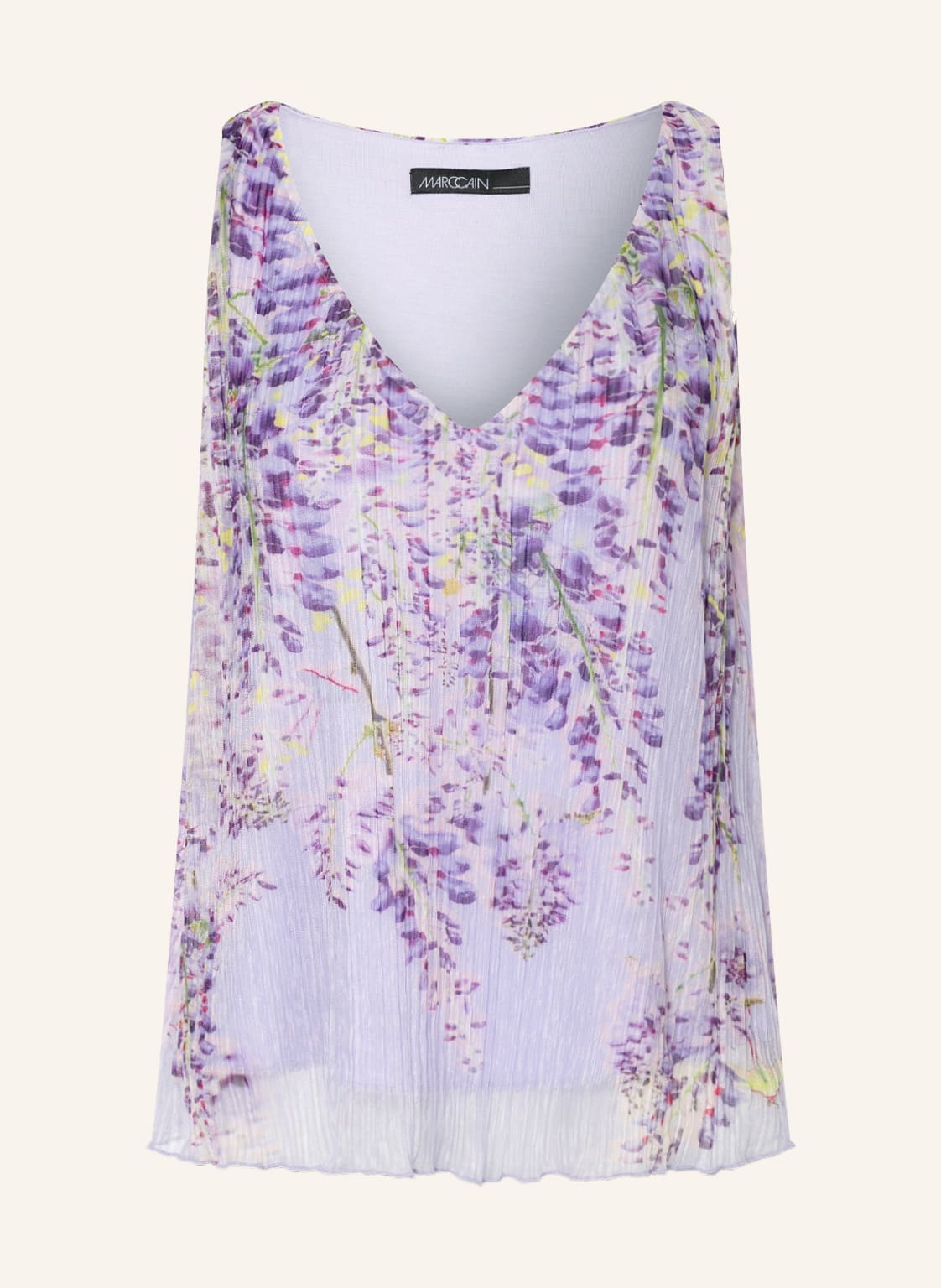 Image of Marc Cain Blusentop Mit Glitzergarn violett