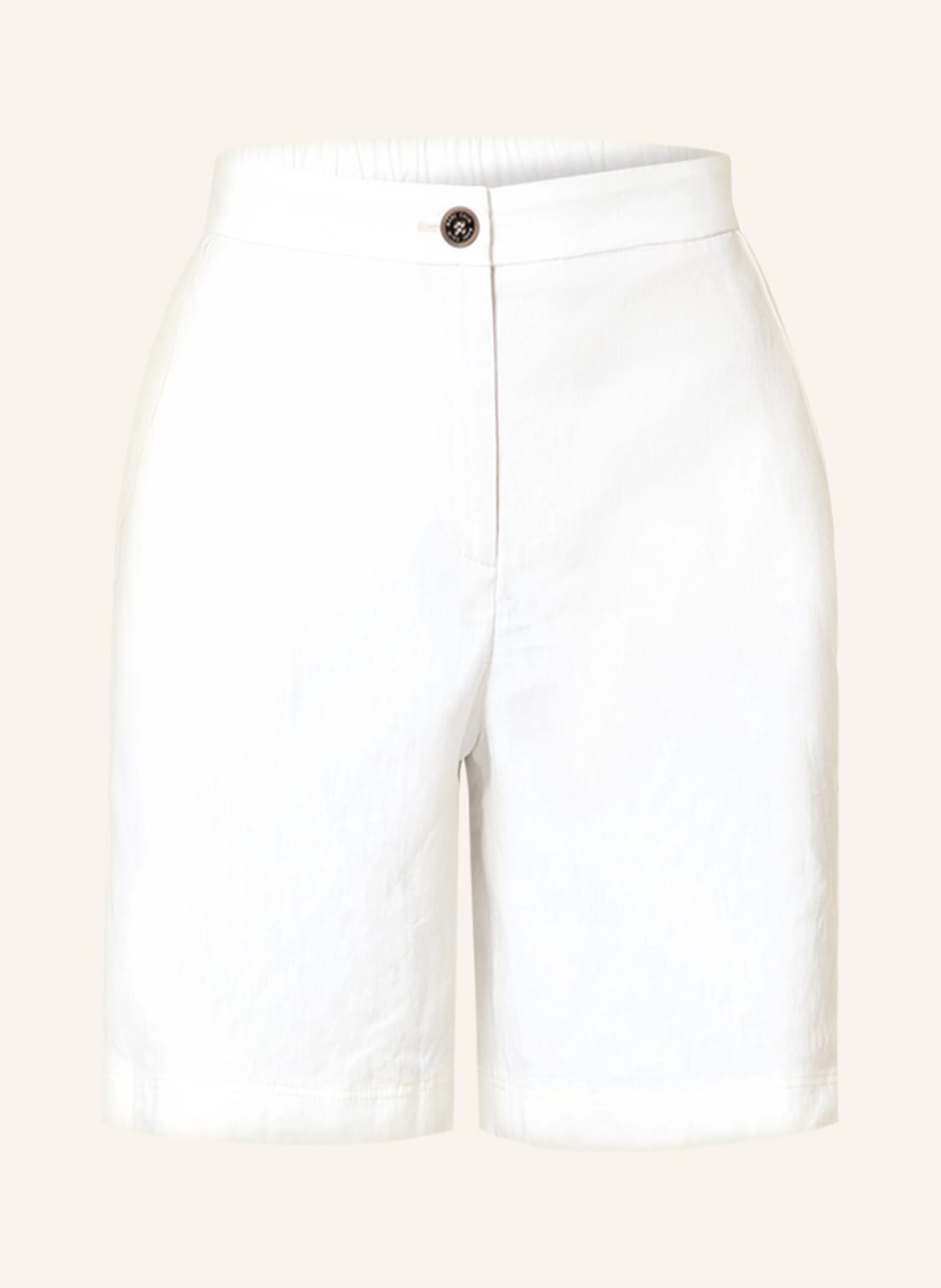 Image of Marc Cain Shorts Mit Leinen weiss