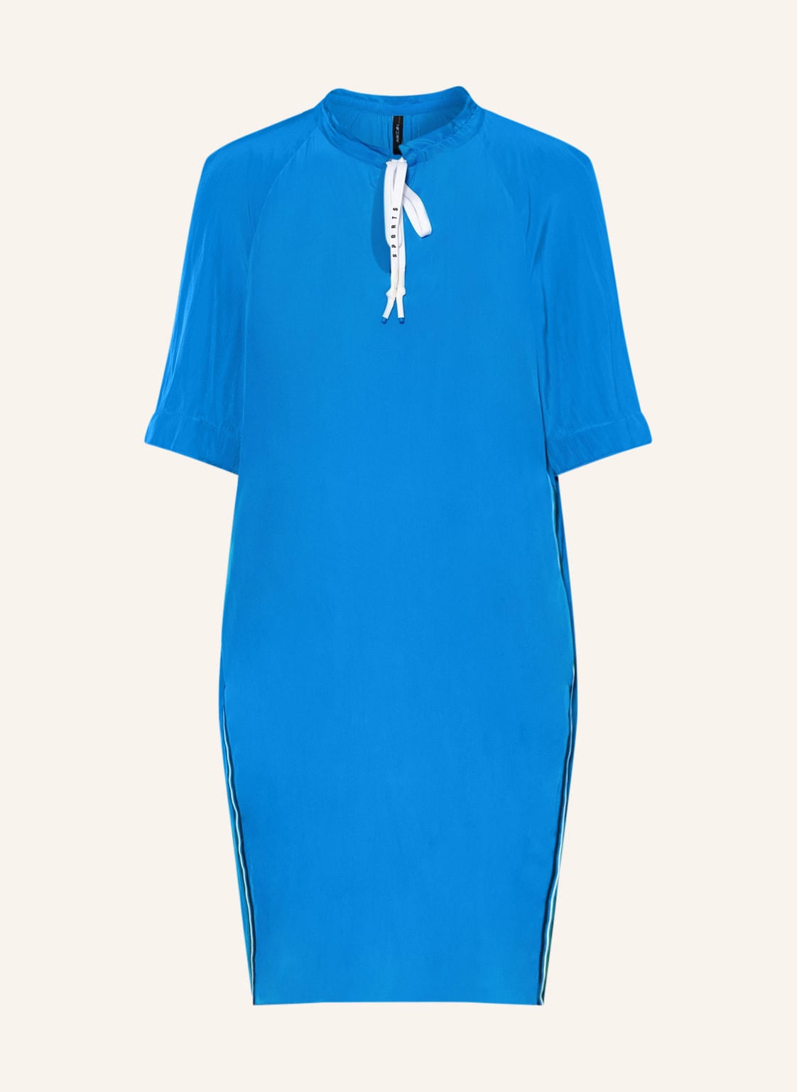 Image of Marc Cain Kleid Mit Galonstreifen blau