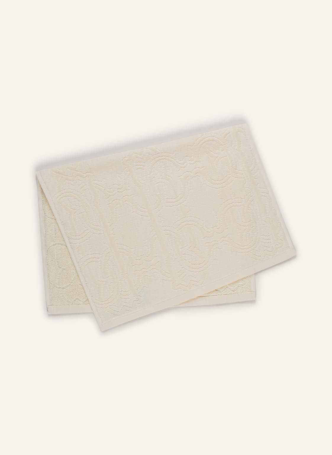 Image of Roberto Cavalli Home Gästehandtuch Araldico beige