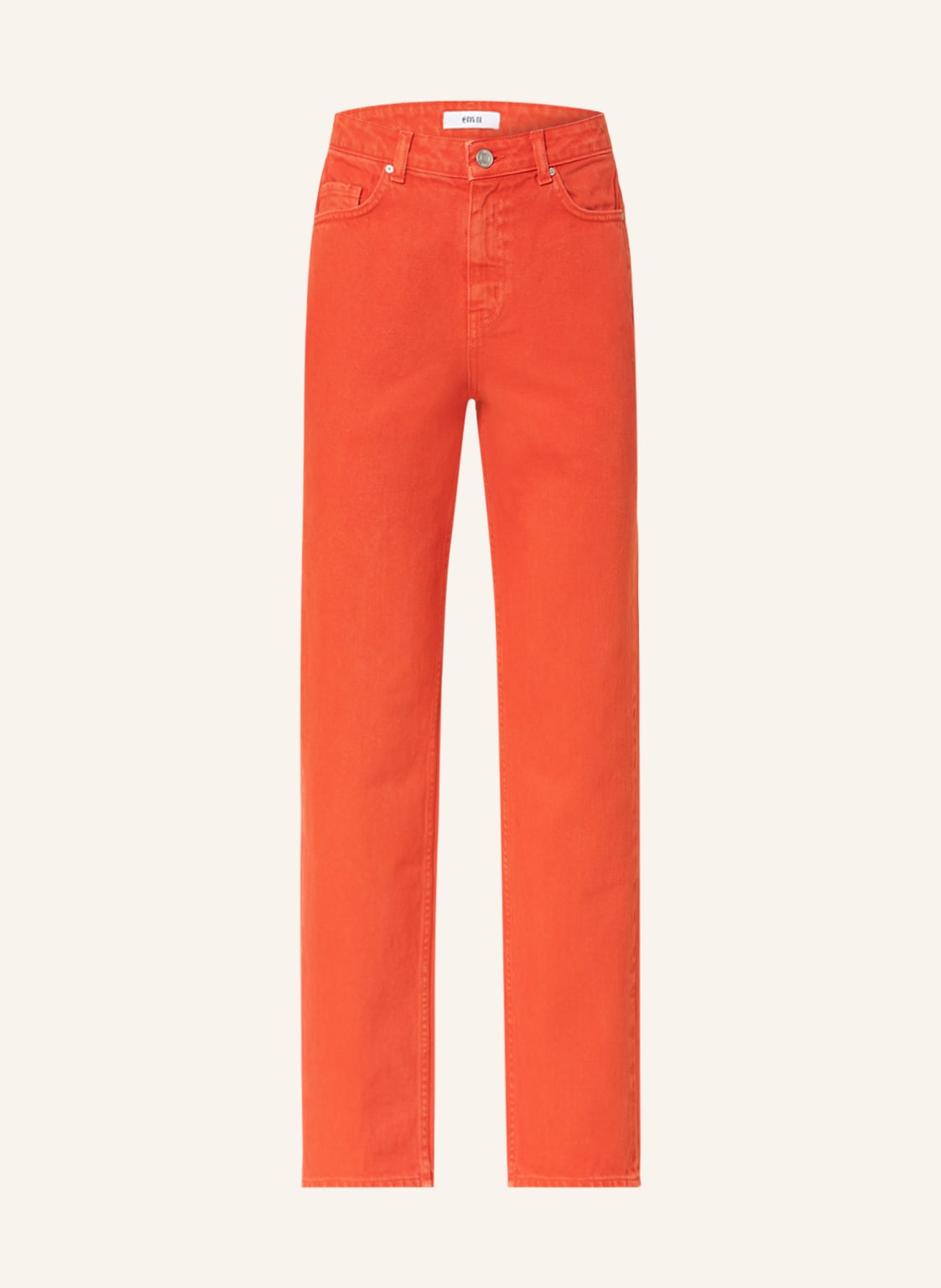 Image of Envii Straight Jeans Enbree orange