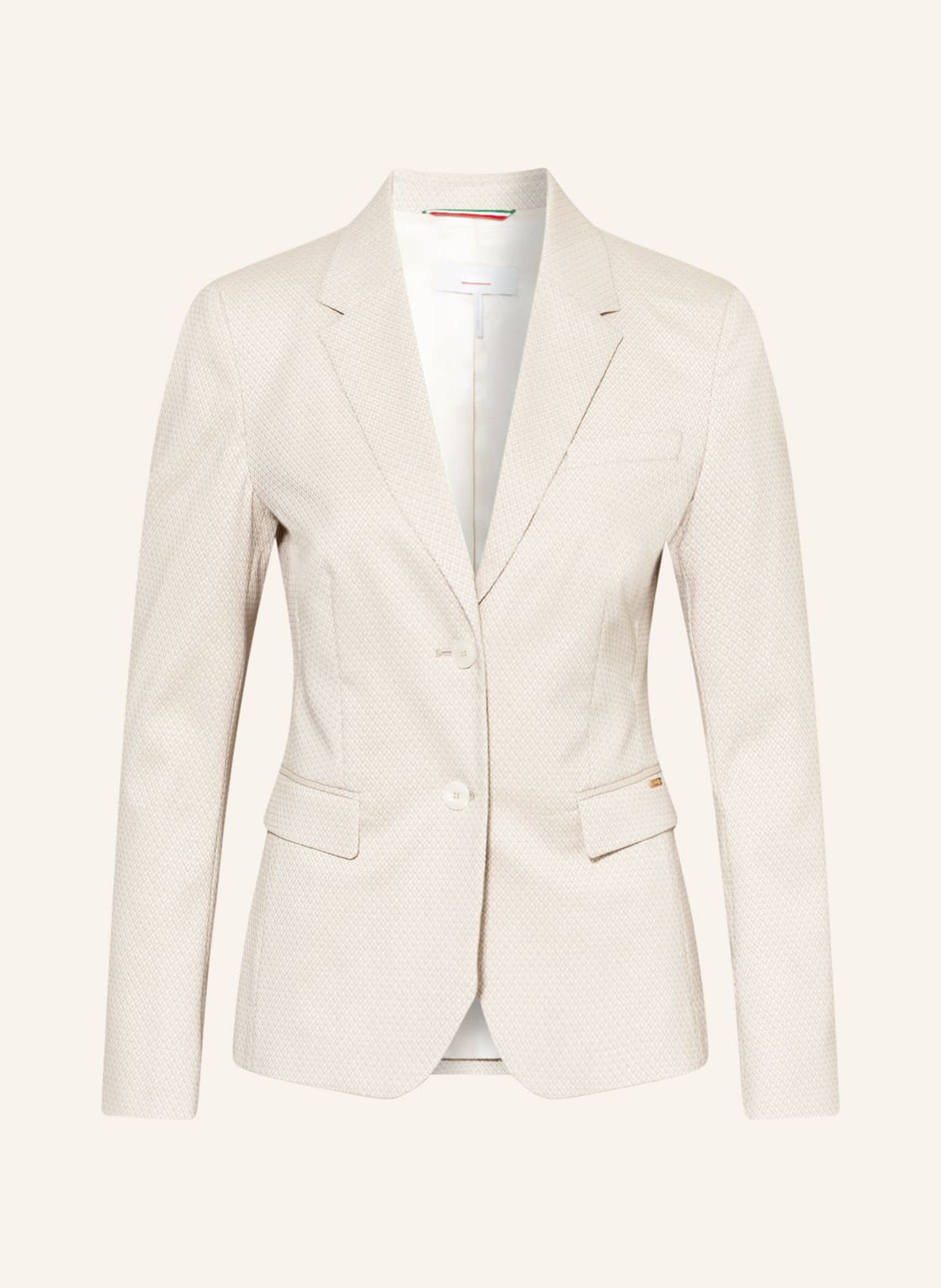 Image of Cinque Jacquard-Blazer Cilarni beige