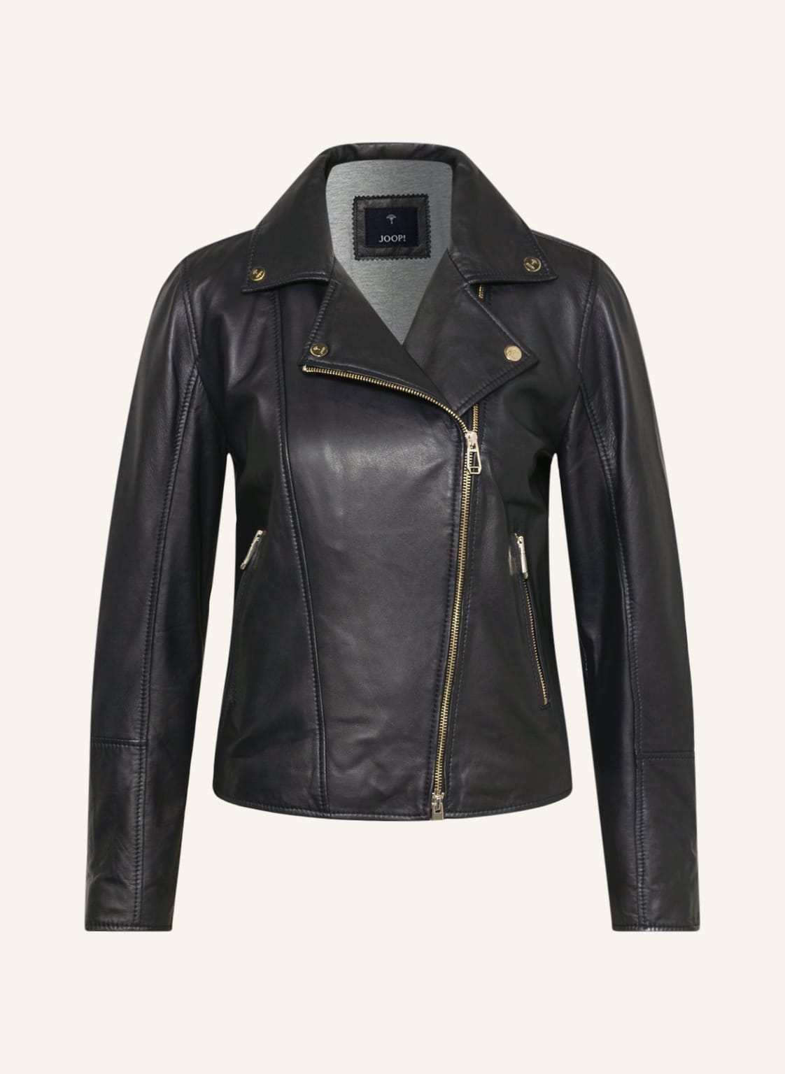 Image of Joop! Lederjacke blau