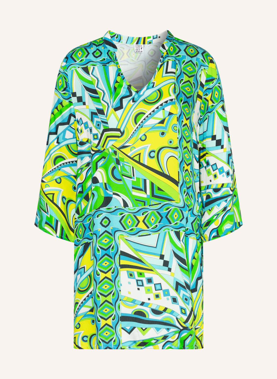 Image of Emily Van Den Bergh Tunika Mit 3/4-Arm gruen