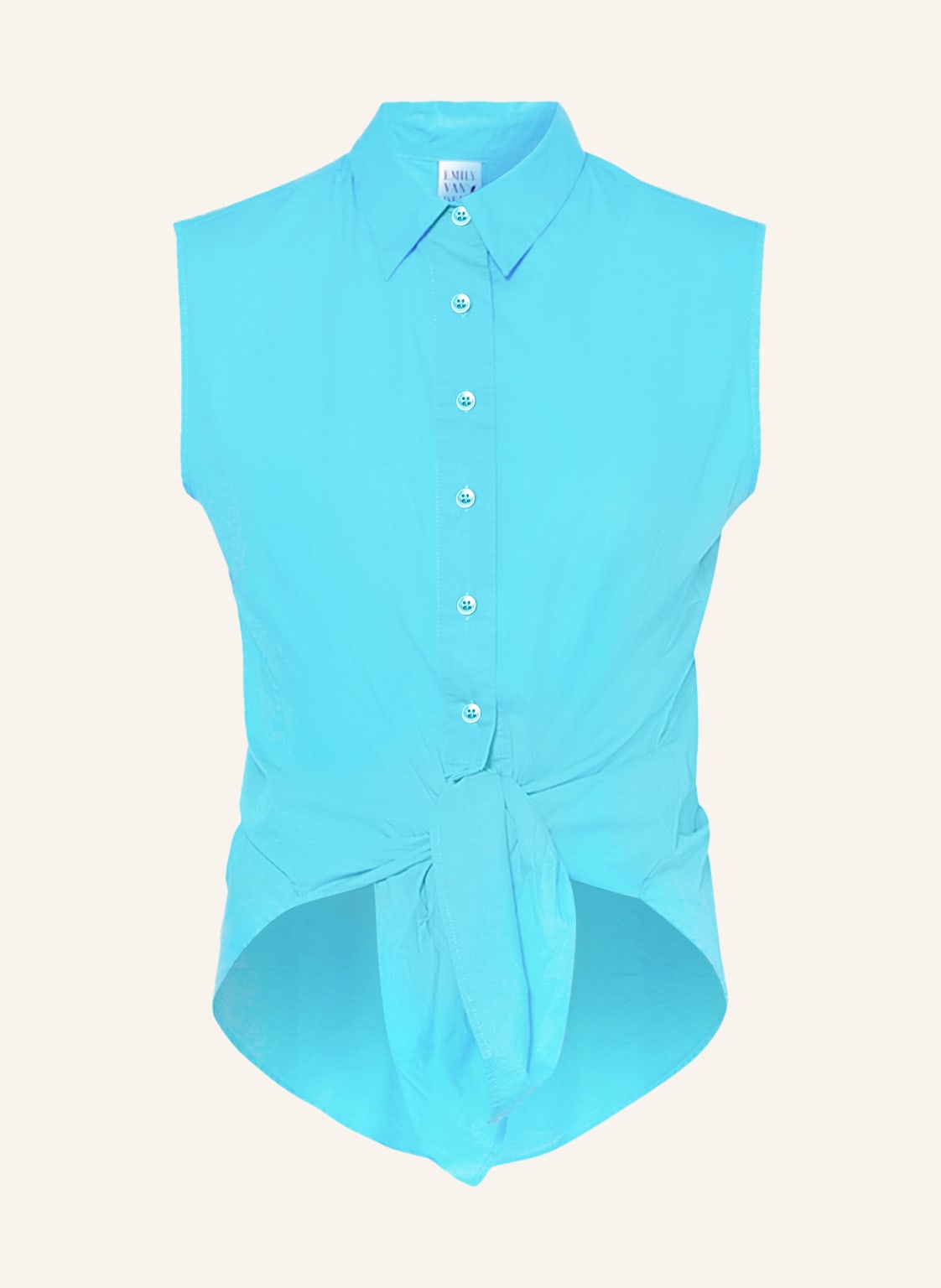Image of Emily Van Den Bergh Hemdbluse blau