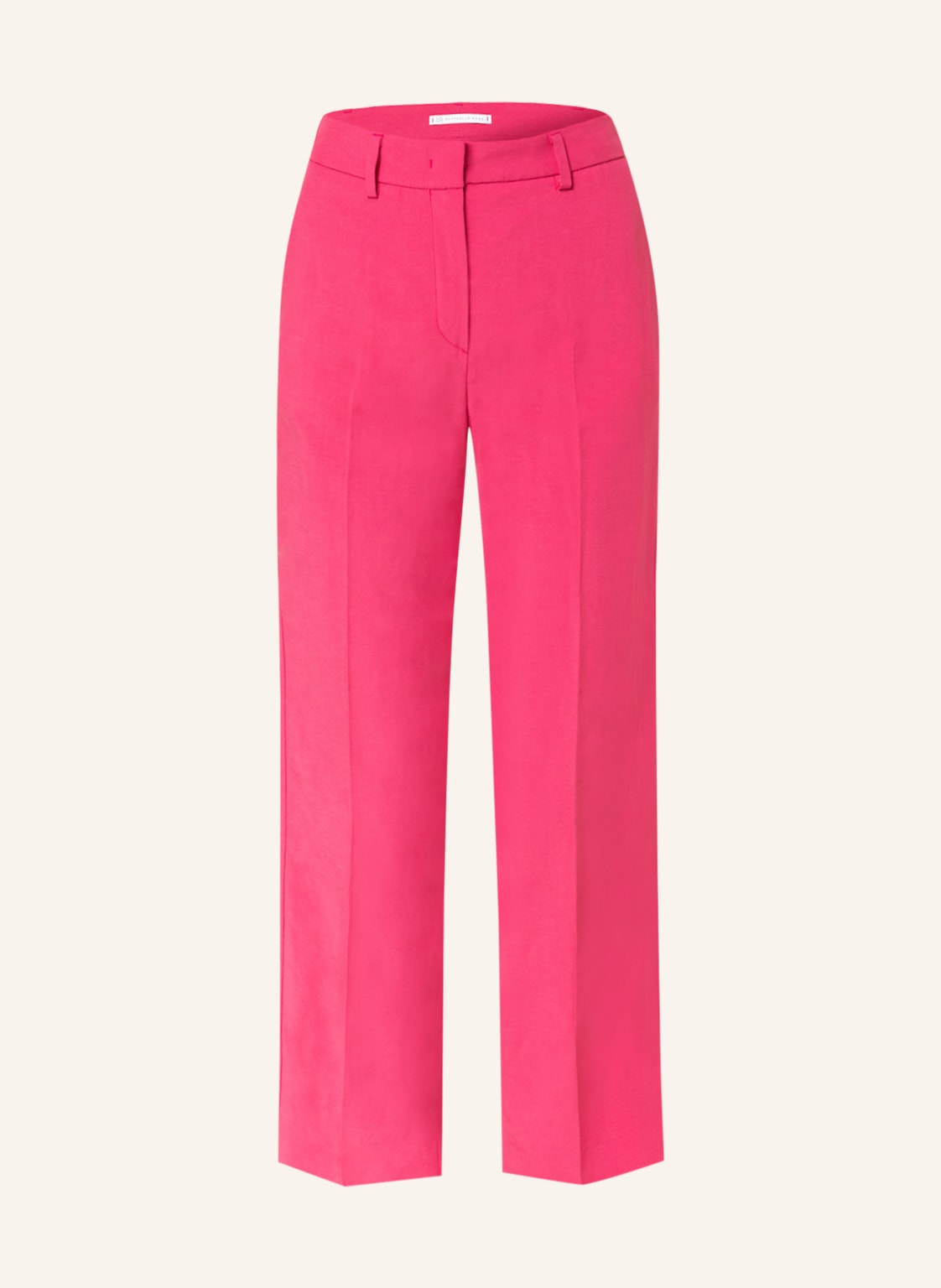 Image of Raffaello Rossi 7/8-Hose Olessa Mit Leinen pink