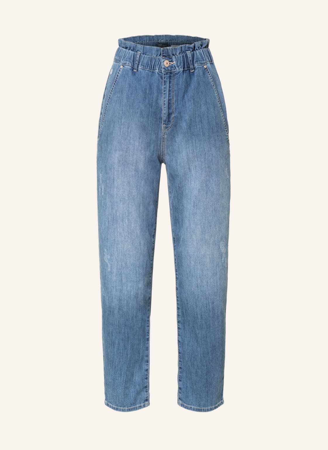 Image of Raffaello Rossi Paperbag-Jeans Riana blau