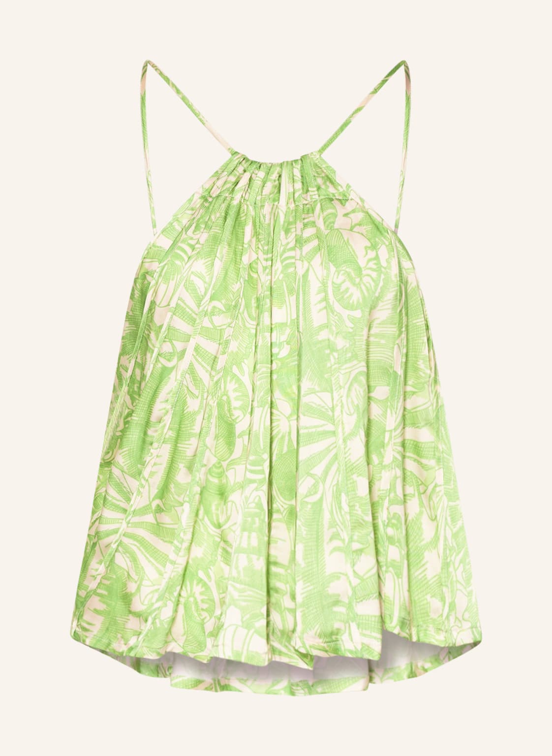 Image of Birgitte Herskind Satintop Biggy gruen