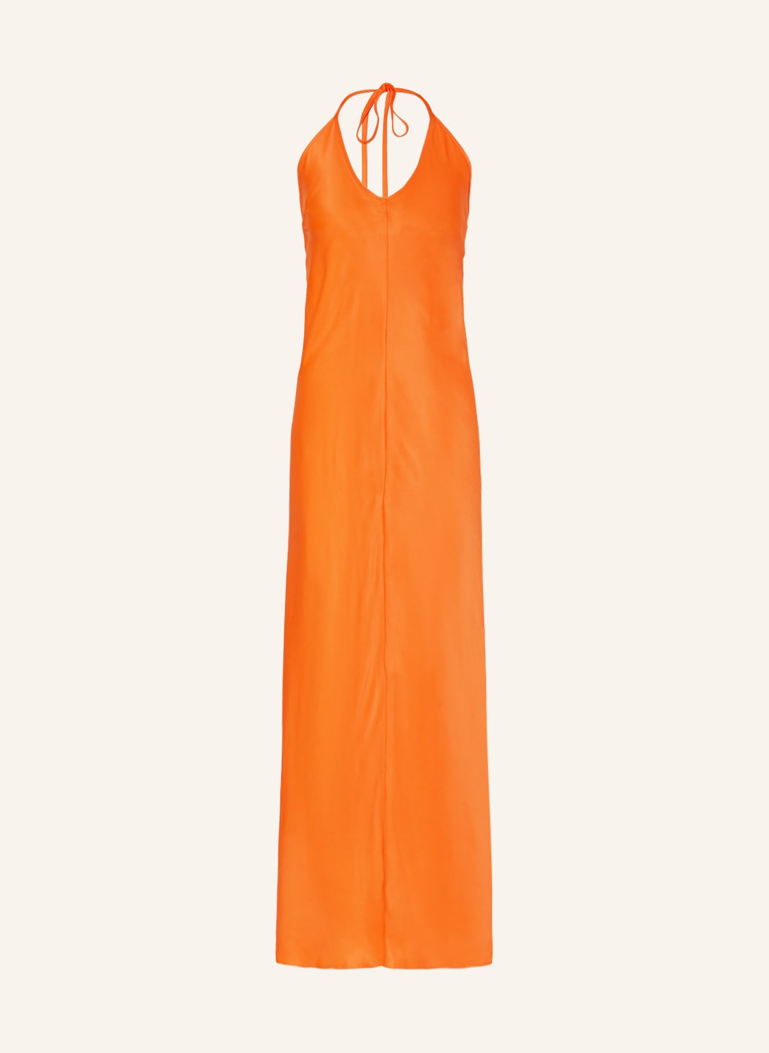 Image of Birgitte Herskind Satinkleid Suzi orange