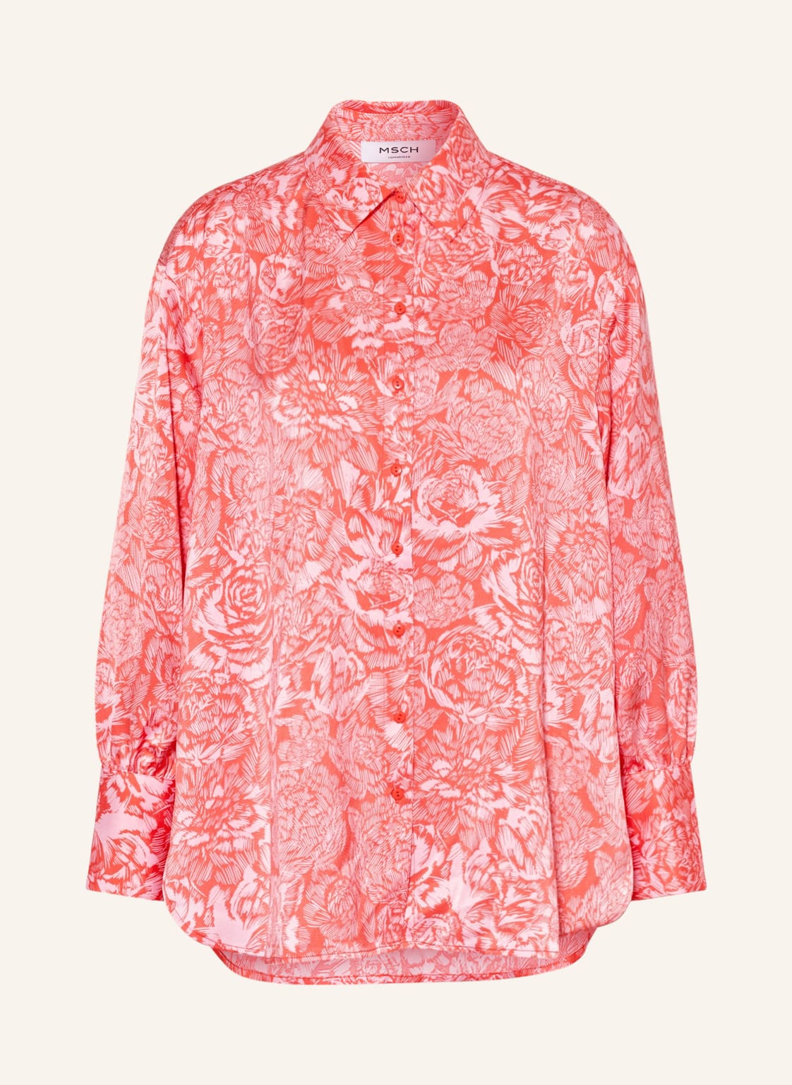 Image of Moss Copenhagen Bluse Mschmaricel Myrina pink