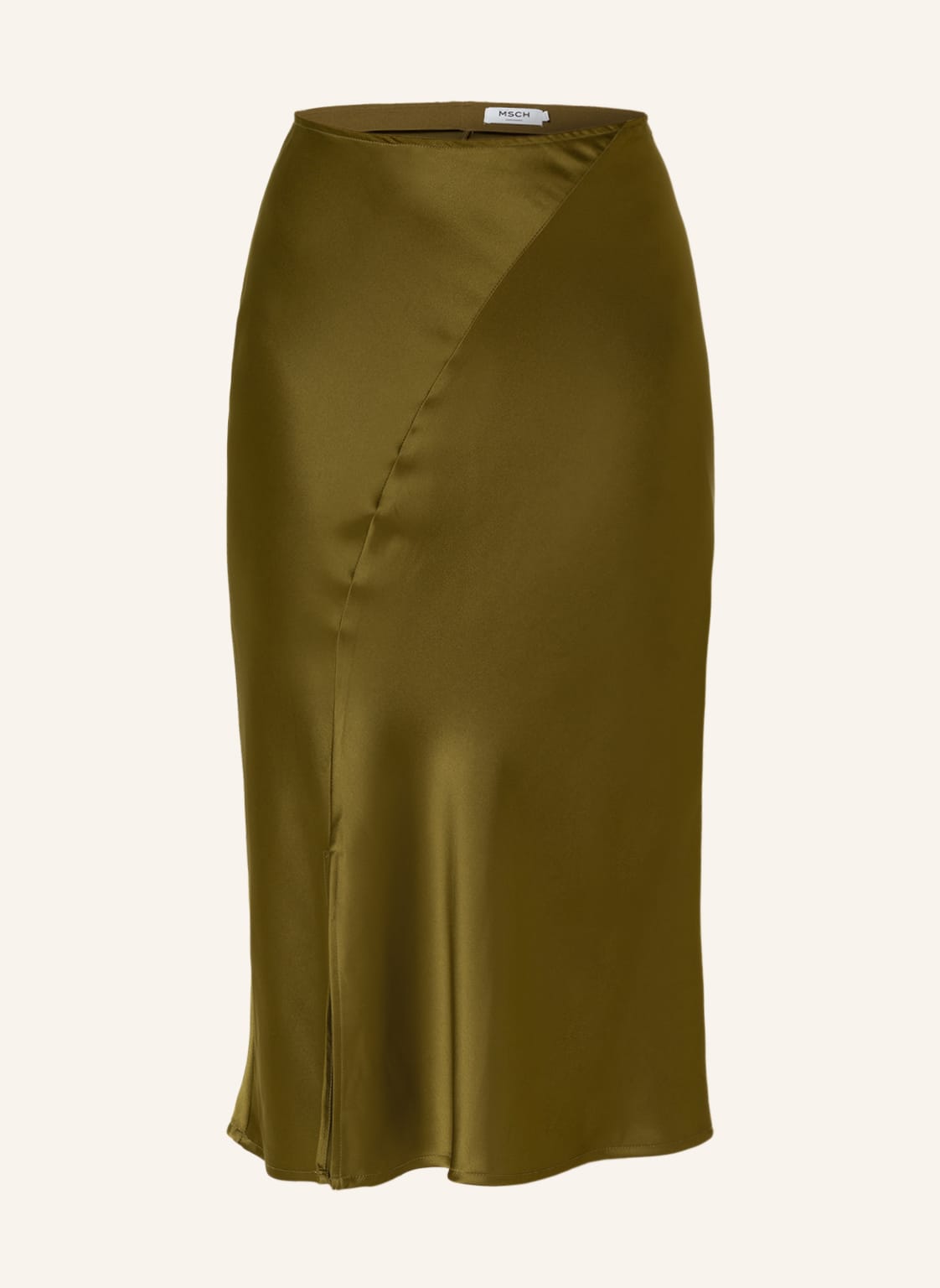 Image of Moss Copenhagen Satinrock Mschorianne Jeanita gruen