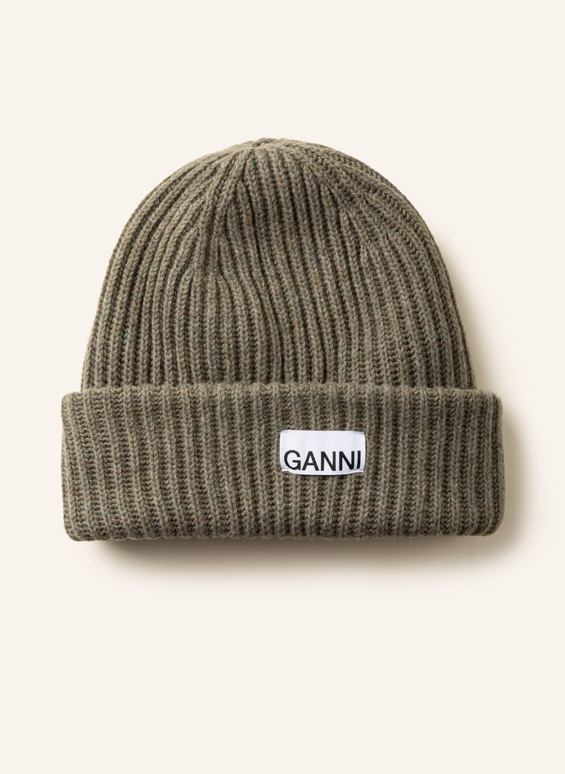Image of Ganni Mütze gruen