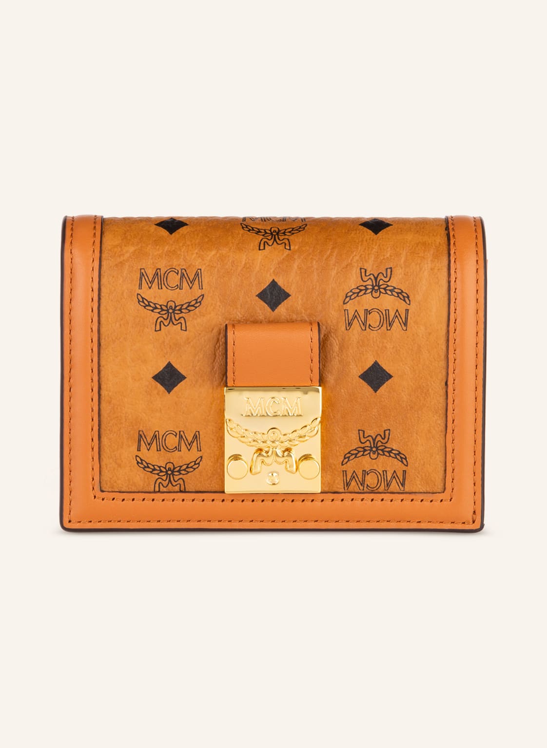 Image of Mcm Geldbörse Tracy Small braun