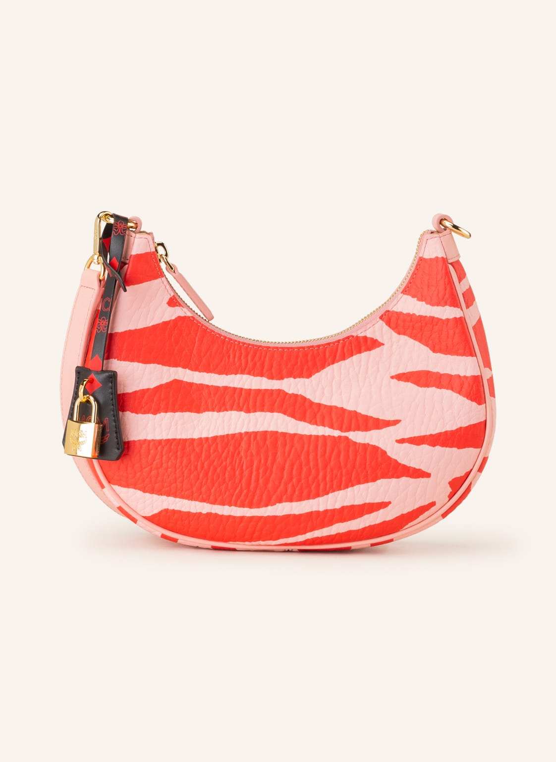 Image of Mcm Umhängetasche Aren rosa