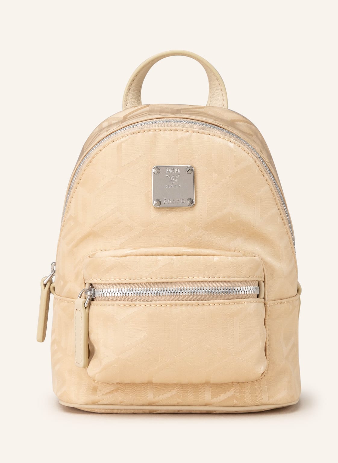 Image of Mcm Rucksack Stark Cubic Mini gold